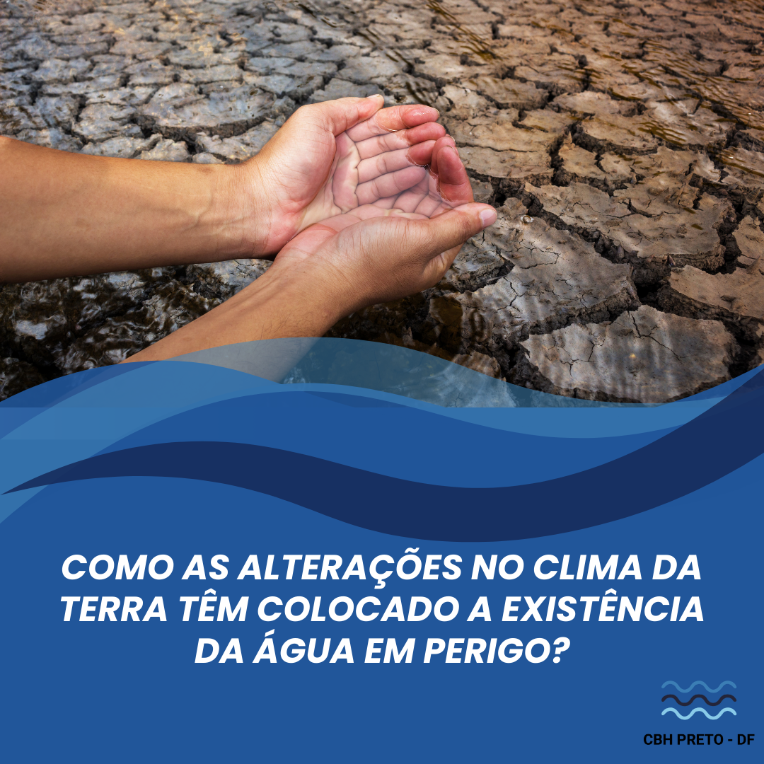 Mudanças climáticas  e a água