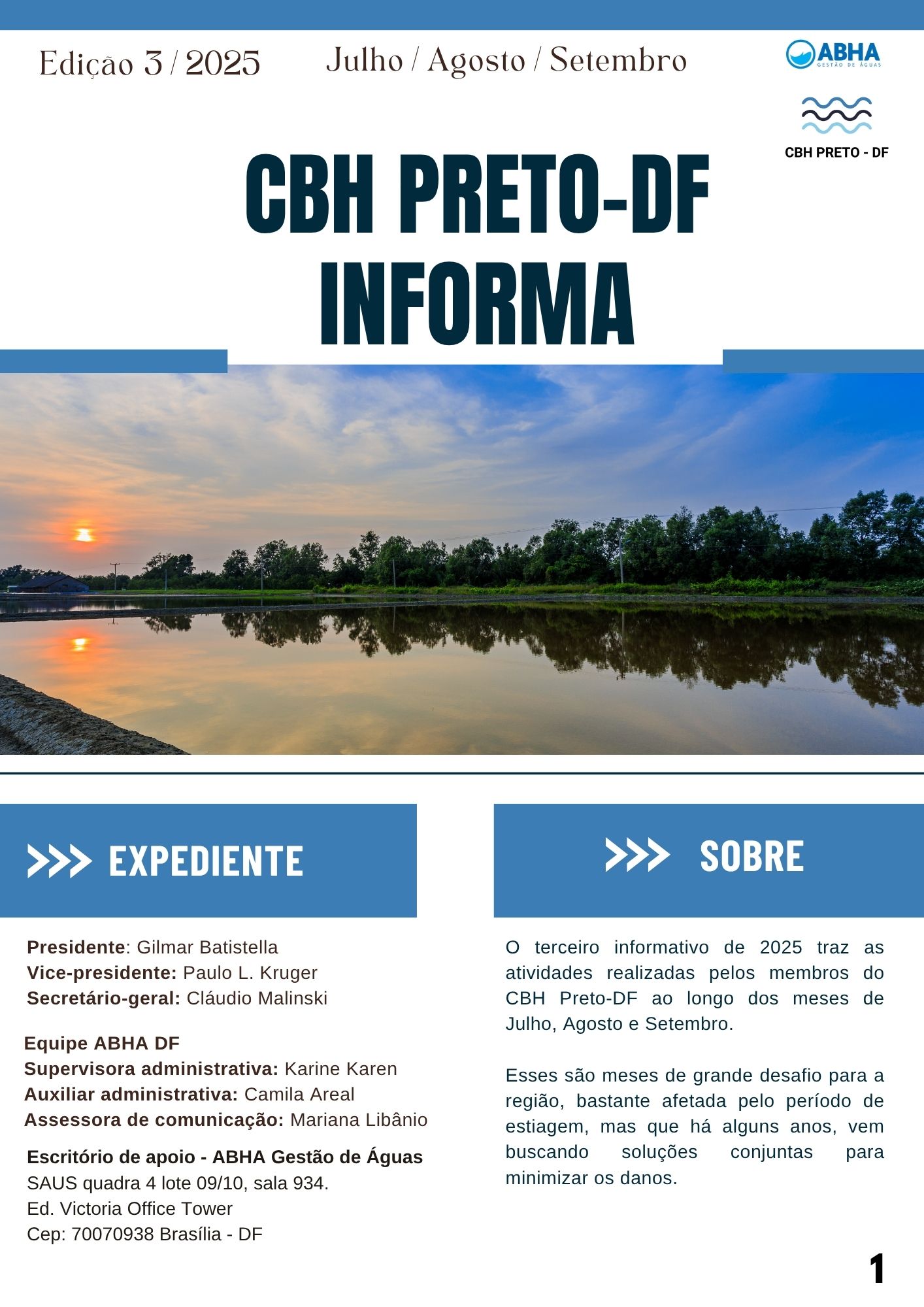 Informativo Eletrônico Trimestral – Julho, Agosto, Setembro de 2025